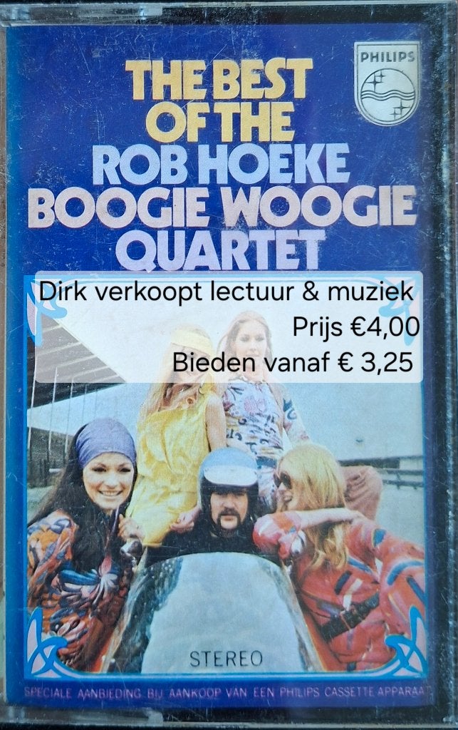The Best Of The Rob Hoeke Boogie Woogie Quartet (NL, 1971), Cd's en Dvd's, Cassettebandjes, 1 bandje, Ophalen of Verzenden, Zo goed als nieuw