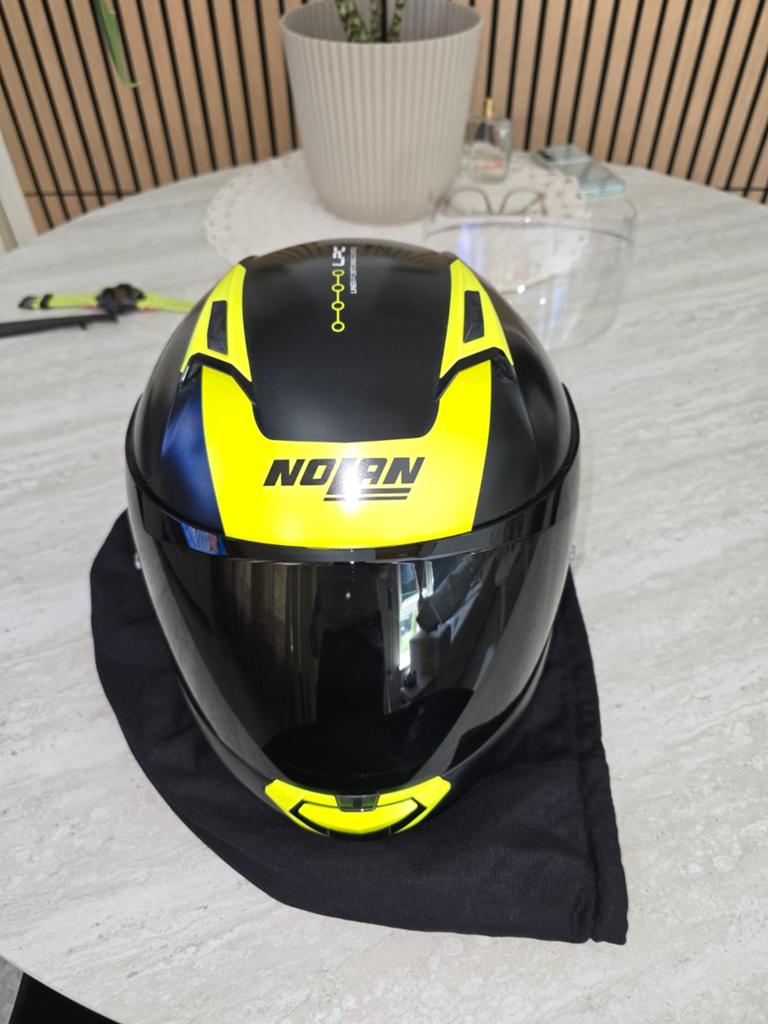 Nolan N87 plus, Motoren, Ophalen of Verzenden, Tweedehands, Integraalhelm, Nolan