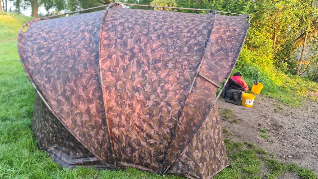 Fox r 2 man xl camo bivy+innerdome en los en vast grondzijl, Ophalen, Zo goed als nieuw, Overige typen