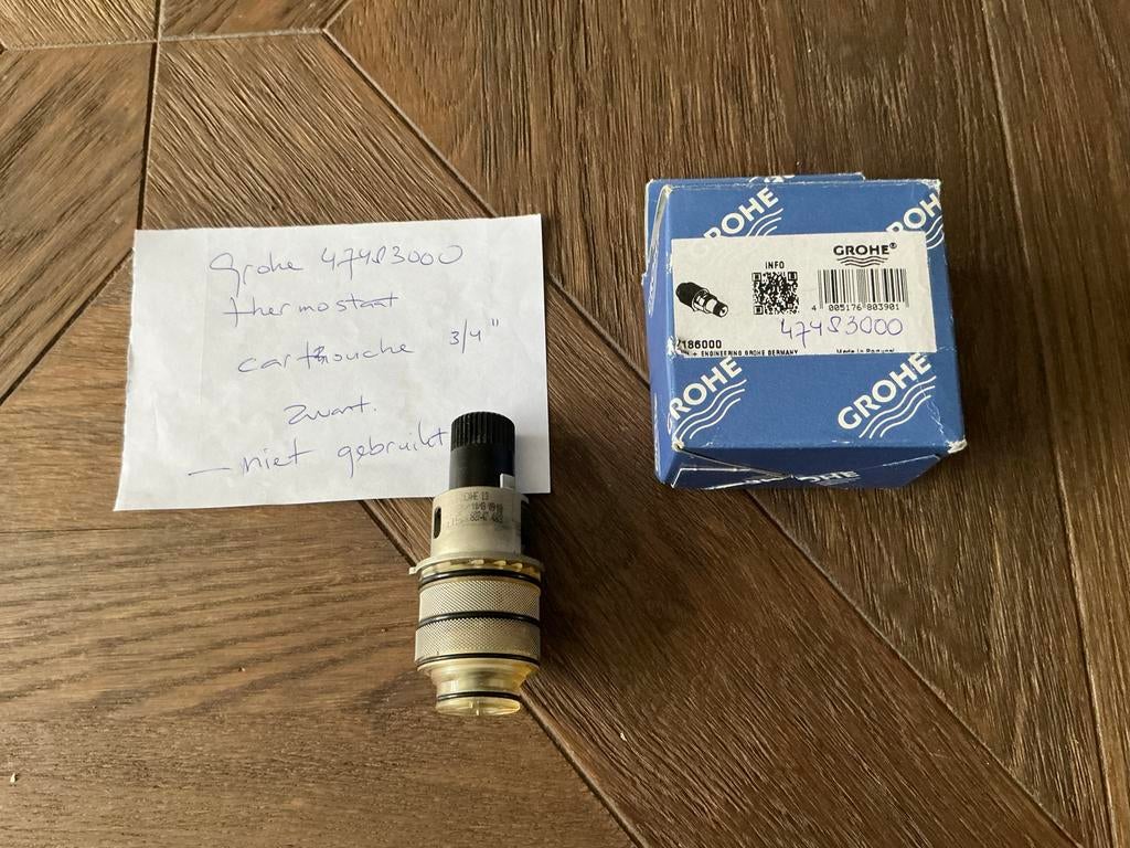 Grohe 47483000 thermostaat cartouche 3/4, Ophalen of Verzenden, Nieuw