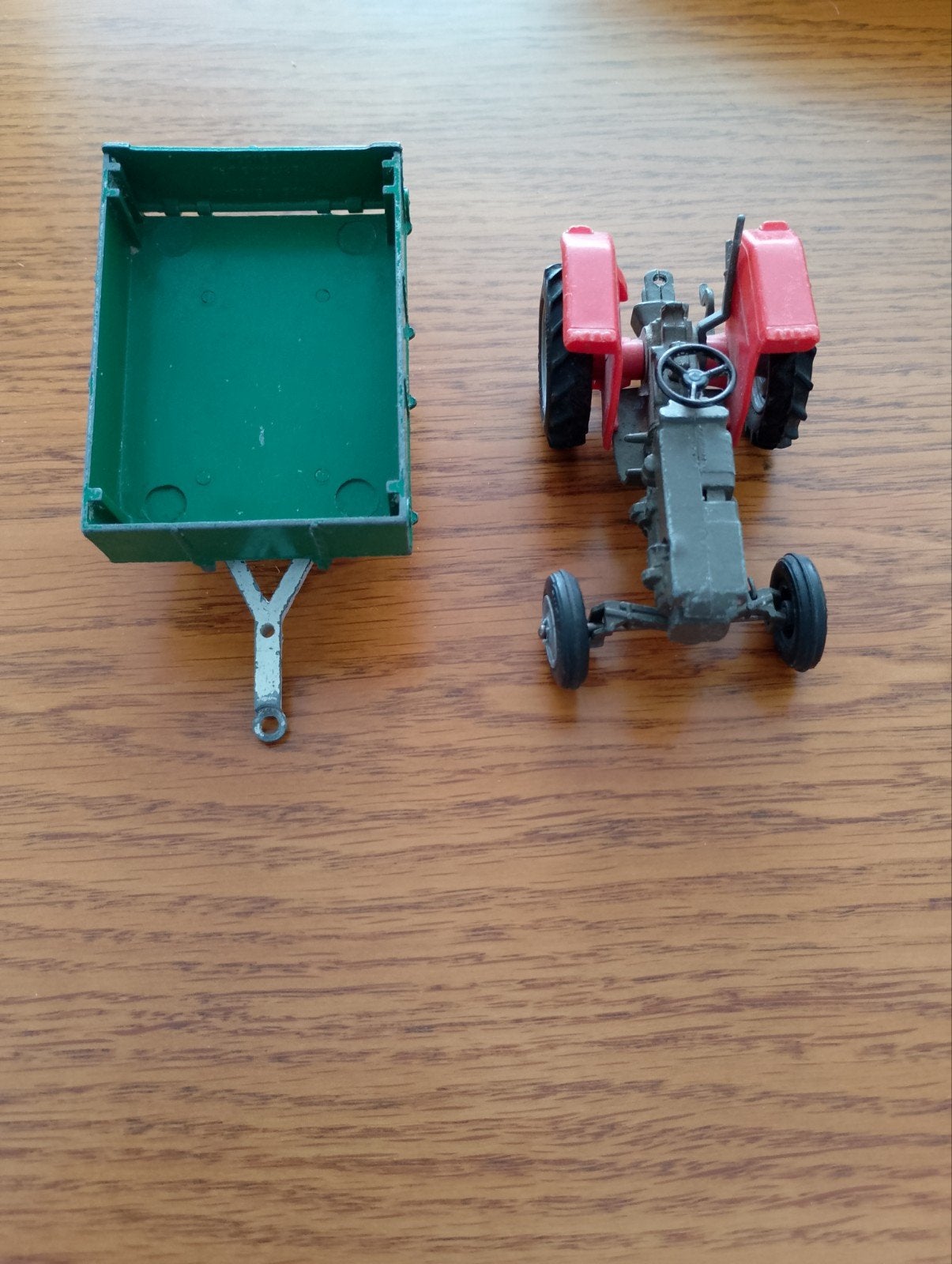 Vintage Britains tractor met aanhanger - Made in England, Ophalen, Gebruikt