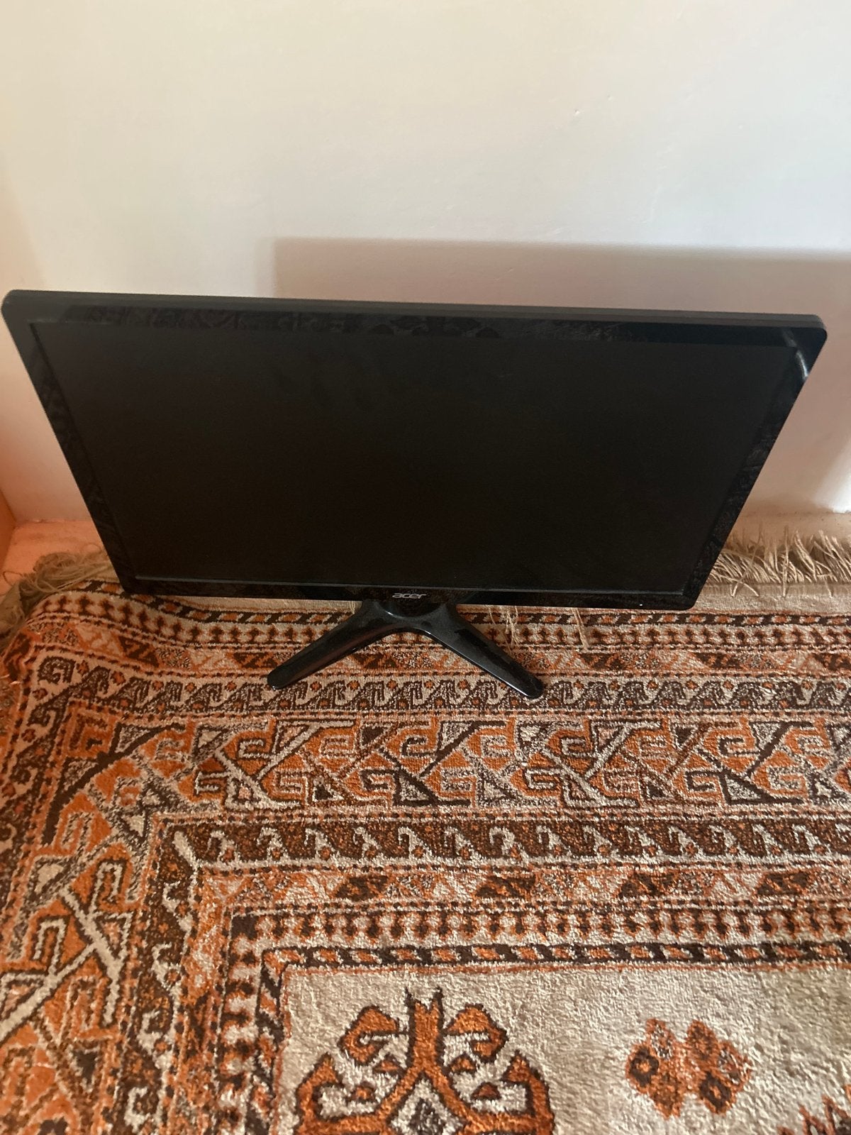 Acer monitor - Zwart - Goede staat, Computers en Software, Monitoren, Ophalen, Full HD, 60 Hz of minder, Gebruikt