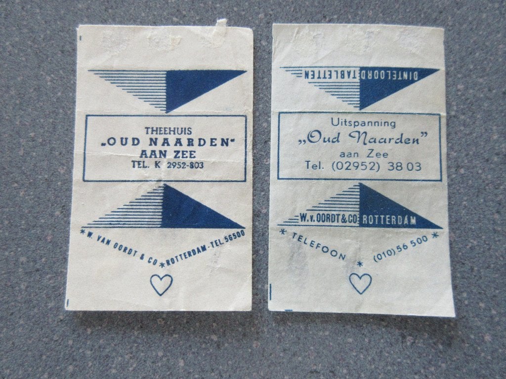 2 x Naarden aan Zee, theehuis/uitspanning Oud Naarden, Verzenden, Nederland