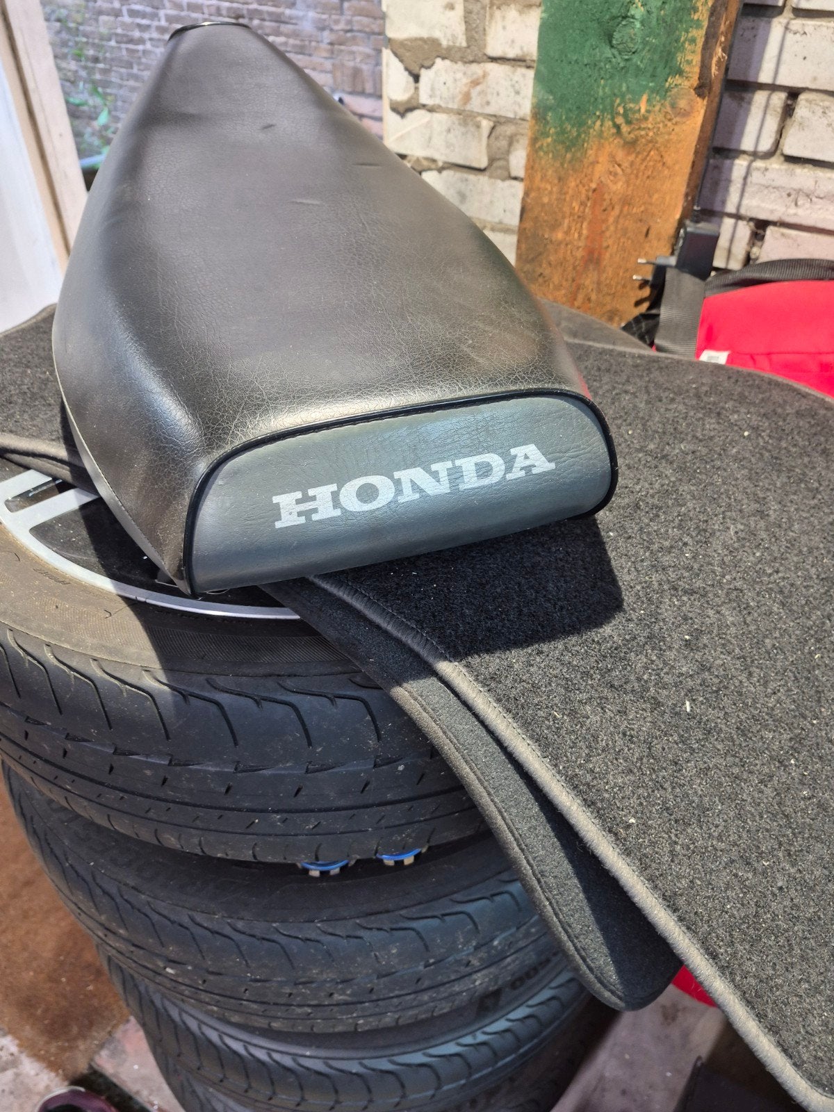 Buddyseat Honda Vision met-in sa50, Fietsen en Brommers, Ophalen of Verzenden, Zadel, Honda