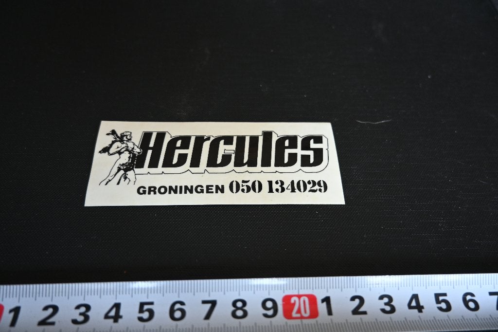 sticker transparant HERCULES groningen 050 134029, Ophalen of Verzenden, Zo goed als nieuw