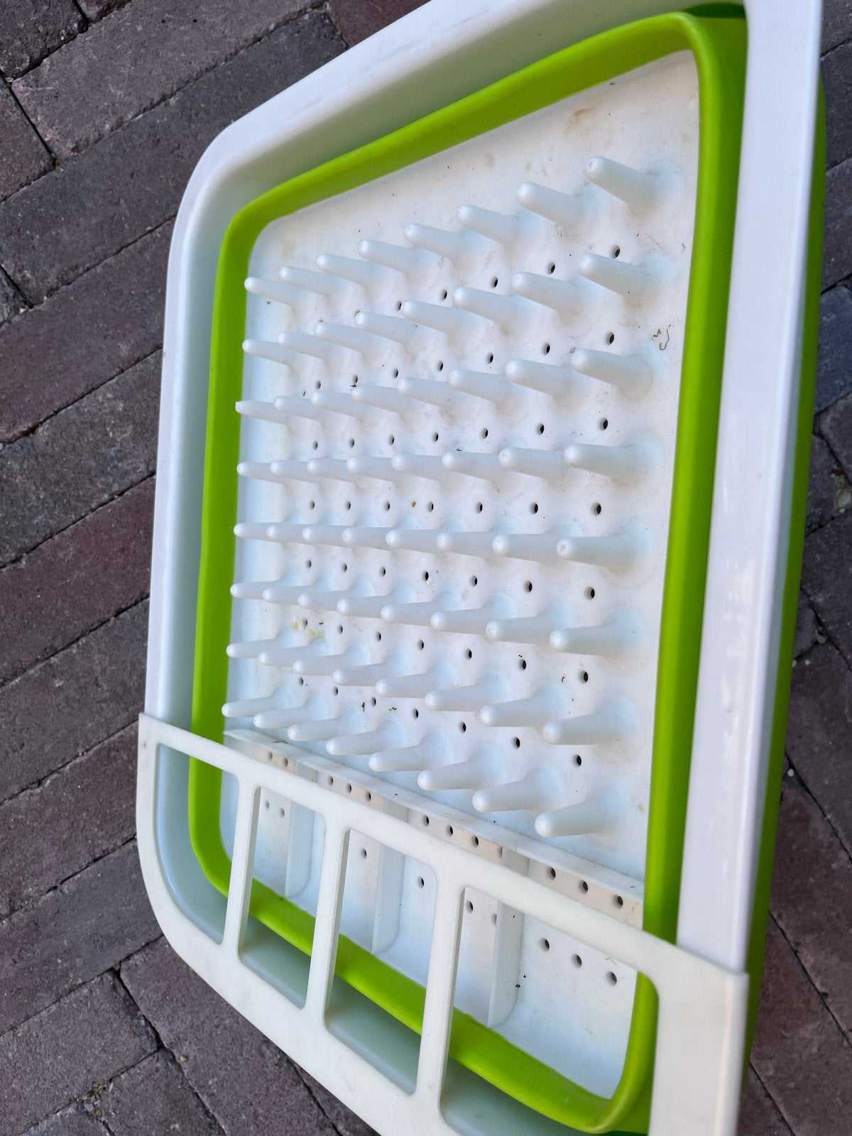 Inklapbaar afdruiprek voor camping of caravan, Ophalen of Verzenden, Gebruikt