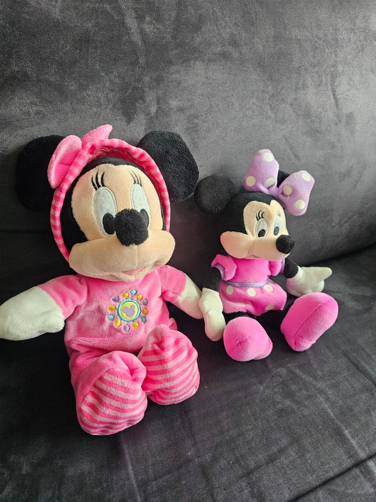 Minnie Mouse knuffels - set van 2, Disney, Disney, Overige typen, Ophalen of Verzenden
