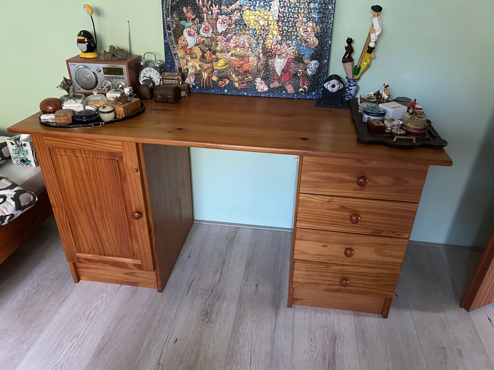 Grenen en lichteiken meubels spotgoedkoop, Ophalen