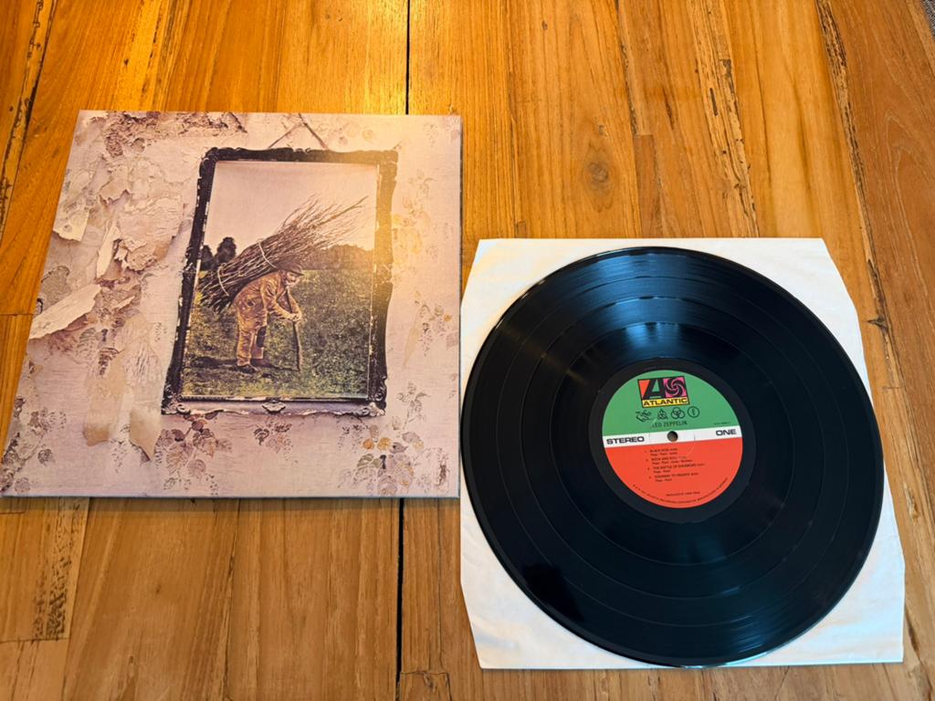Led Zeppelin - IV (LP), Cd's en Dvd's, Vinyl | Rock, Ophalen of Verzenden, Zo goed als nieuw, 12 inch, Poprock