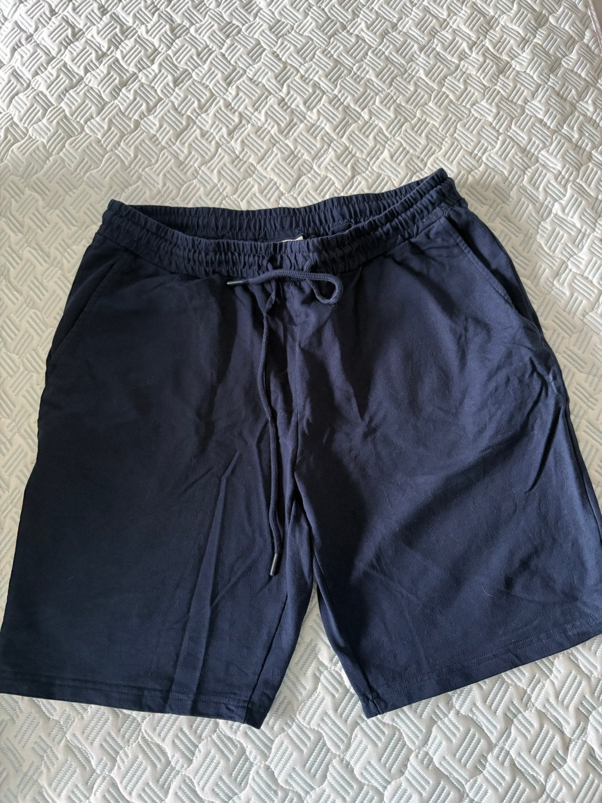 Bonprix marineblauwe korte broek, maat L, Kort, Blauw, Maat 42/44 (L), Ophalen of Verzenden