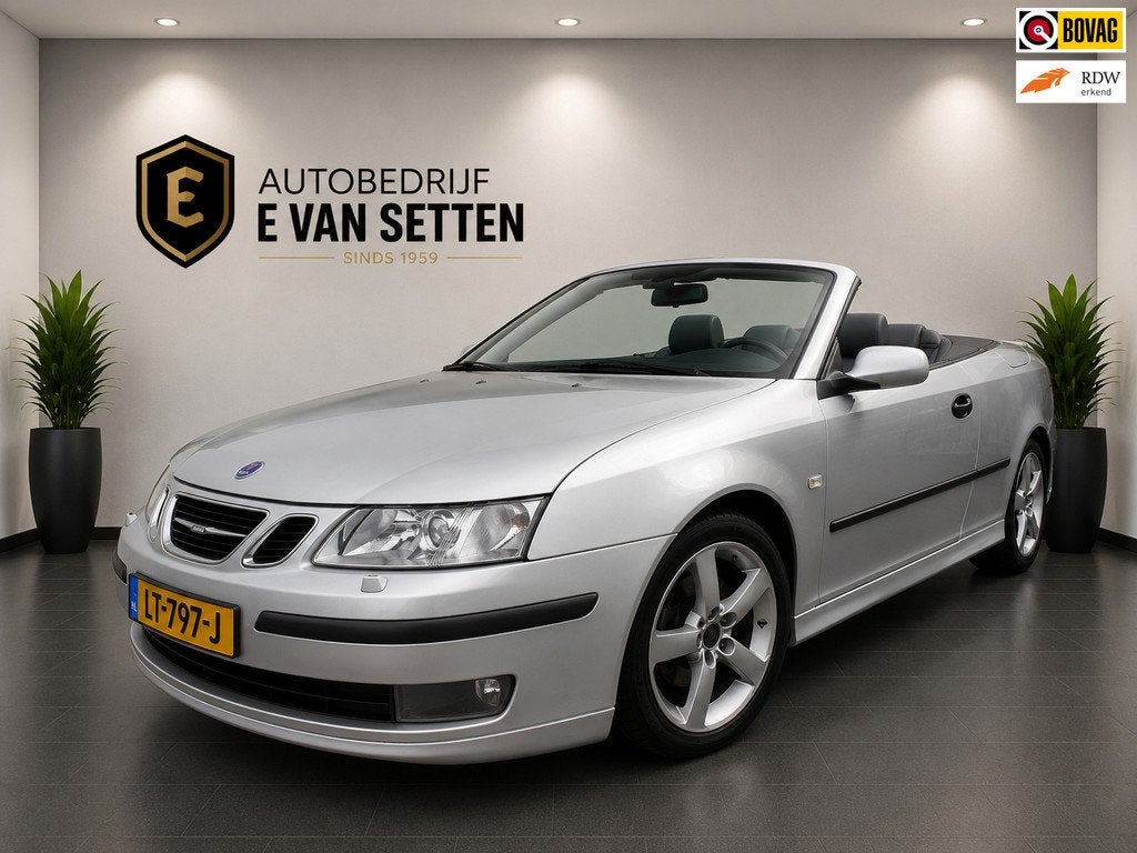 Saab 9-3 Cabrio 2.0 Turbo Vector Spring Edition, Auto's, Saab, Bedrijf, Te koop, Saab 9-3, ABS, Airbags, Airconditioning, Automatische klimaatregeling