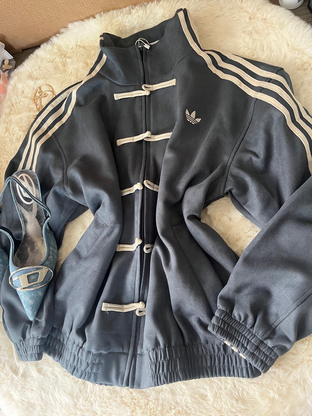Adidas CTT 3.1 Soft Track Jacket - Maat S, Ophalen of Verzenden, Nieuw, Maat 36 (S), Grijs