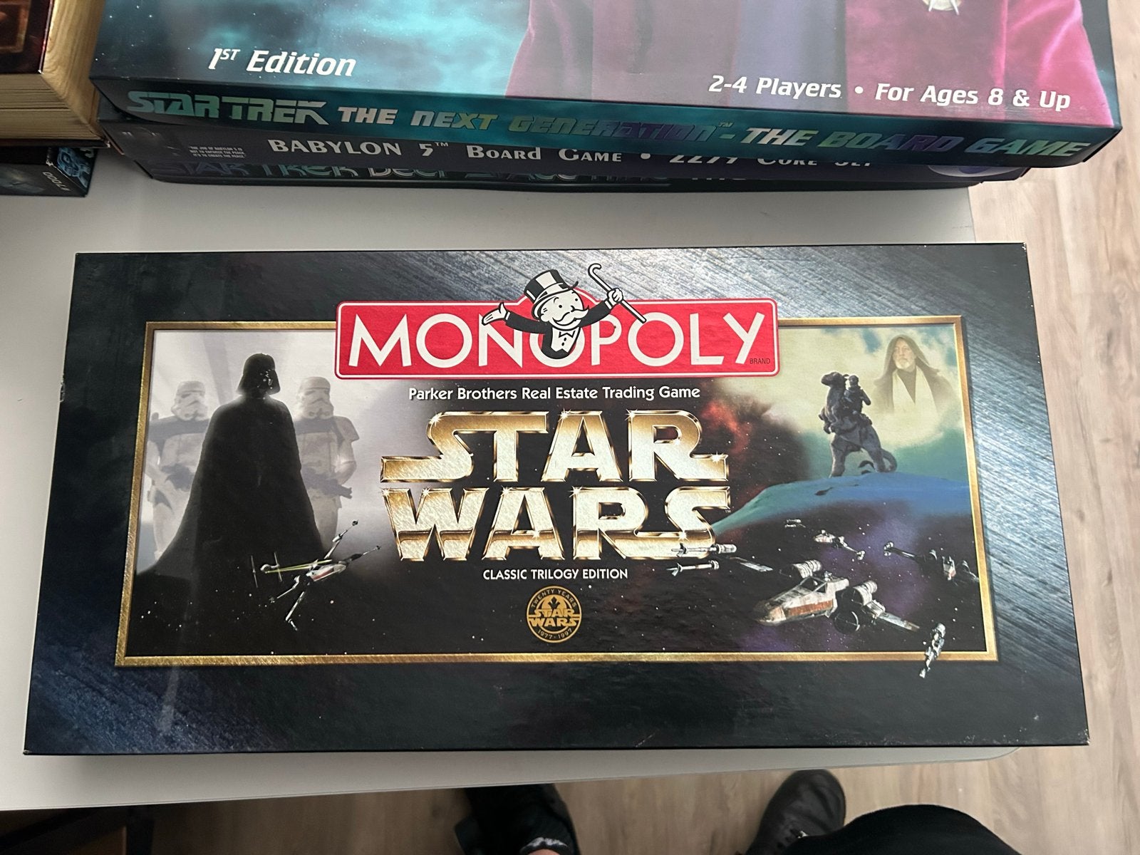Monopoly Star Wars Classic Trilogy Edition - Compleet, Drie of vier spelers, Ophalen of Verzenden, Gebruikt