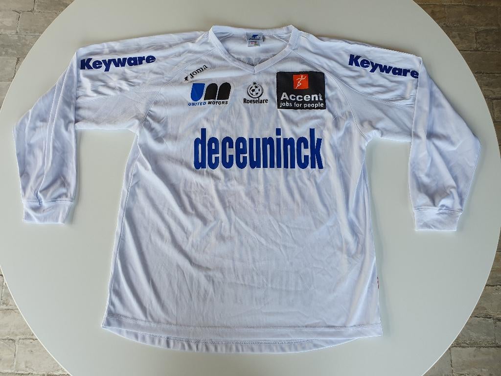 Voetbalshirt KSV Roeselare 2006-2007 nummer 21 (Joma, L), Ophalen of Verzenden, Gebruikt, Buitenlandse clubs, Shirt