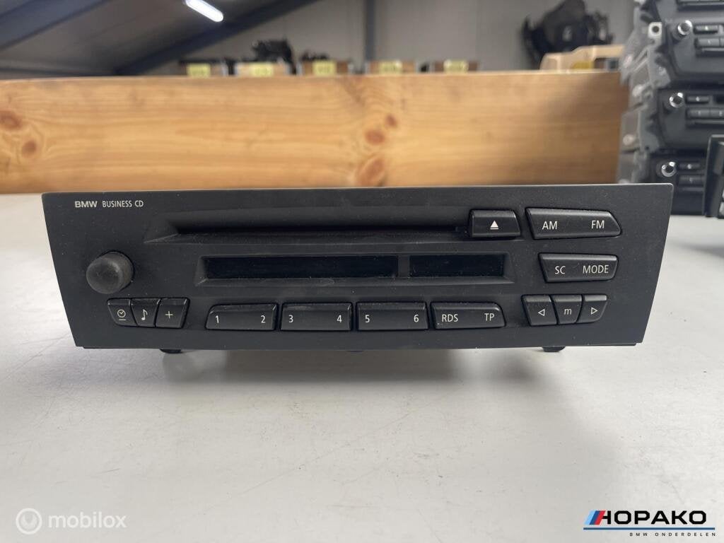 Radio BMW Business CD E9x 3 serie 6975015, Gebruikt, Einsteinlaan 5 rijswijk, Bmw, Ophalen of Verzenden