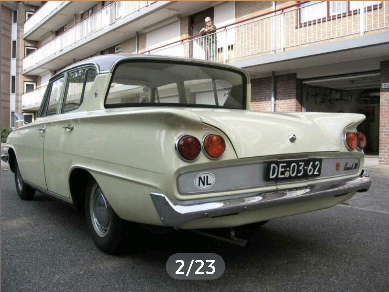 Ford Consul 1.3 315 1961 Geel, foto 8