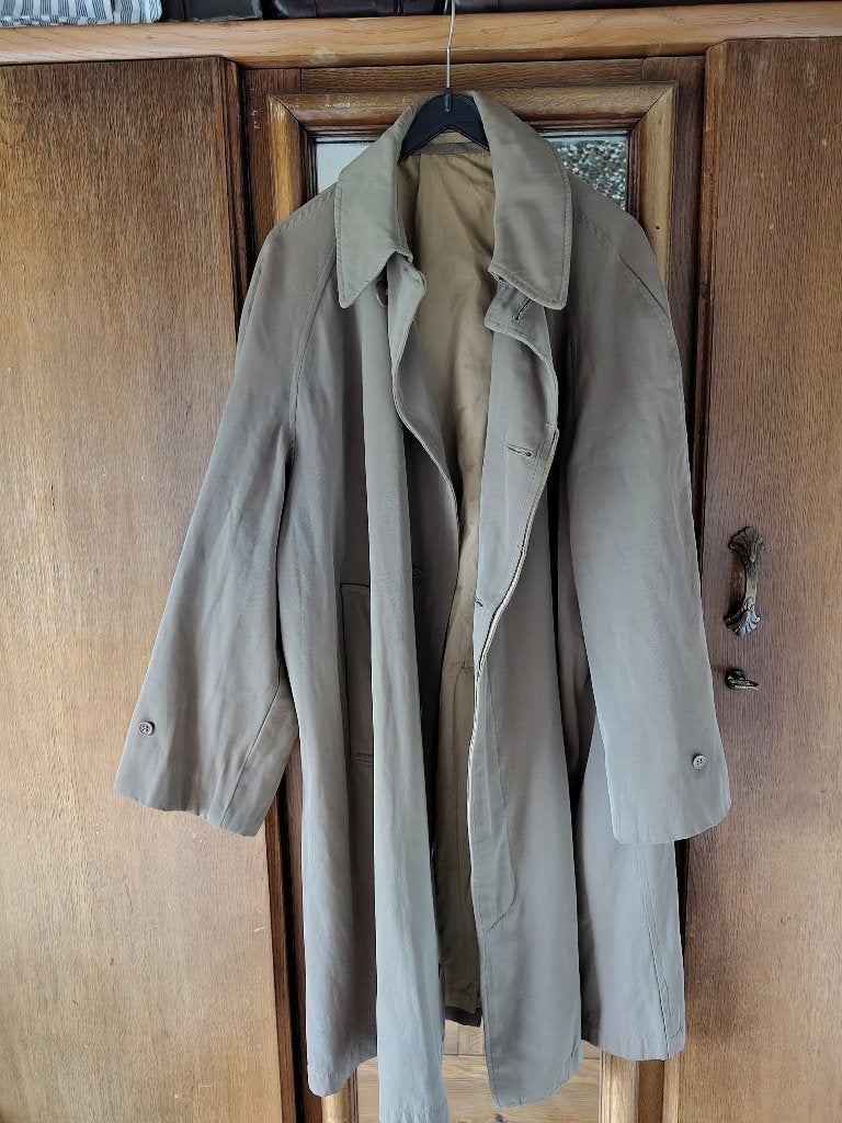 Vintage beige trenchcoat van Swallow Raincoats Ltd., maat M, Maat 38/40 (M), Beige, Ophalen of Verzenden, Swallow Raincoats Ltd.