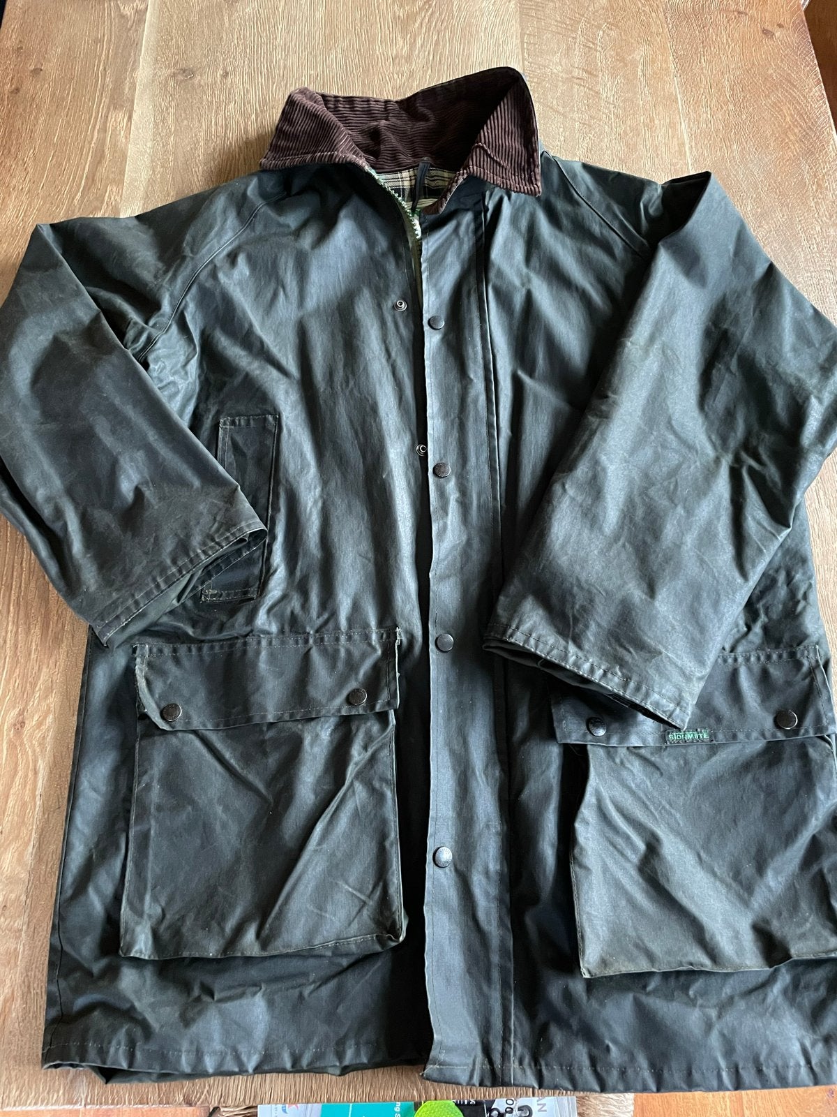Stormite Super Hunter Waxjas - Maat L, Ophalen of Verzenden, Gedragen, Maat 52/54 (L), Groen