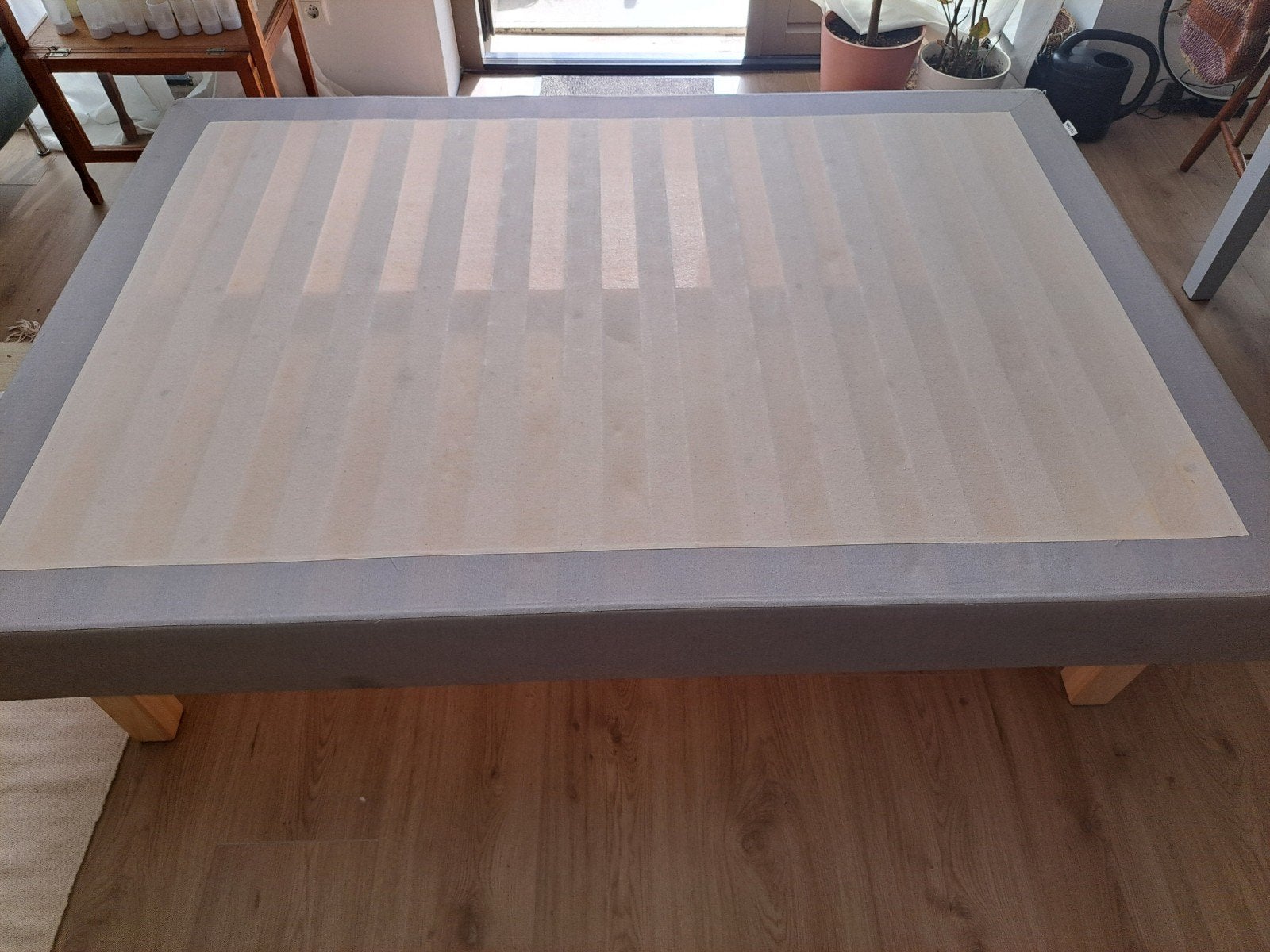 ikea sultan matrasbodem bed, Ophalen, Gebruikt, Tweepersoons, Hout