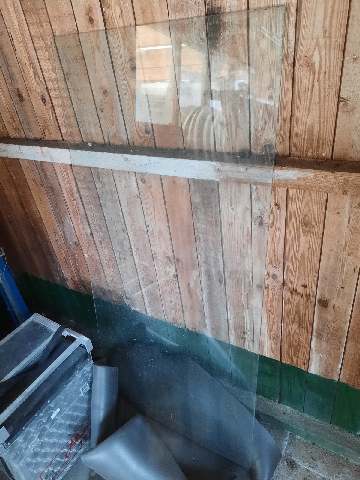 Glasplaat voor tuintafel, Ophalen, Gebruikt, Minder dan 3 meter