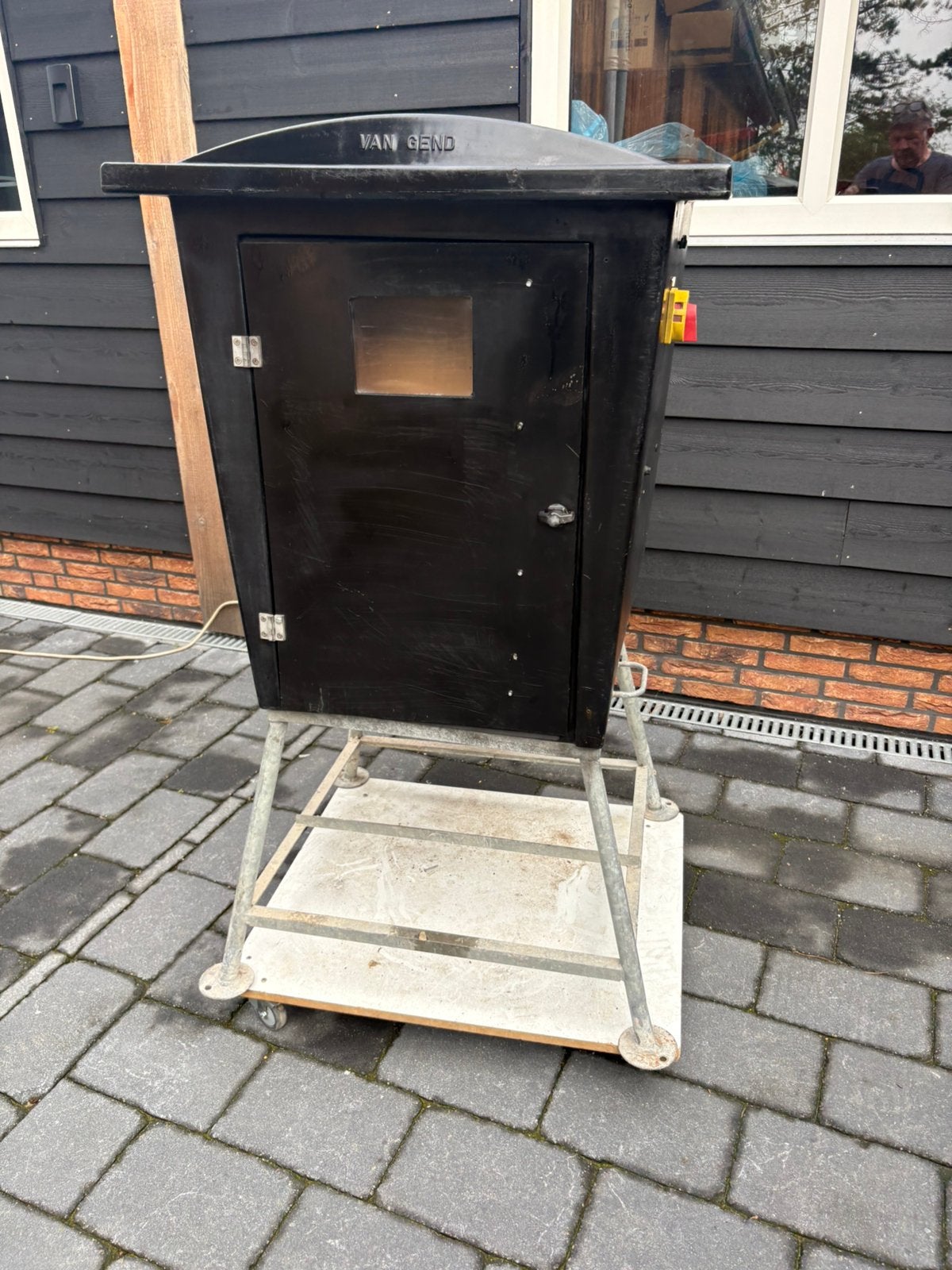 Bouwstroomkast - Bouwmeterkast - Bouwstroomkast   GEKEURD, Doe-het-zelf en Verbouw, Gebruikt, Gend, Groepenkast, Ophalen