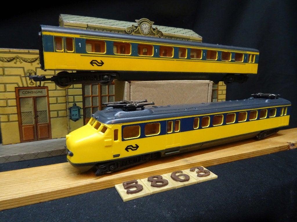 5863=Lima Mat '54 Hondenkop van de Ned. Spoorwegen.268, Hobby en Vrije tijd, Modeltreinen | H0, Gelijkstroom, Ophalen of Verzenden