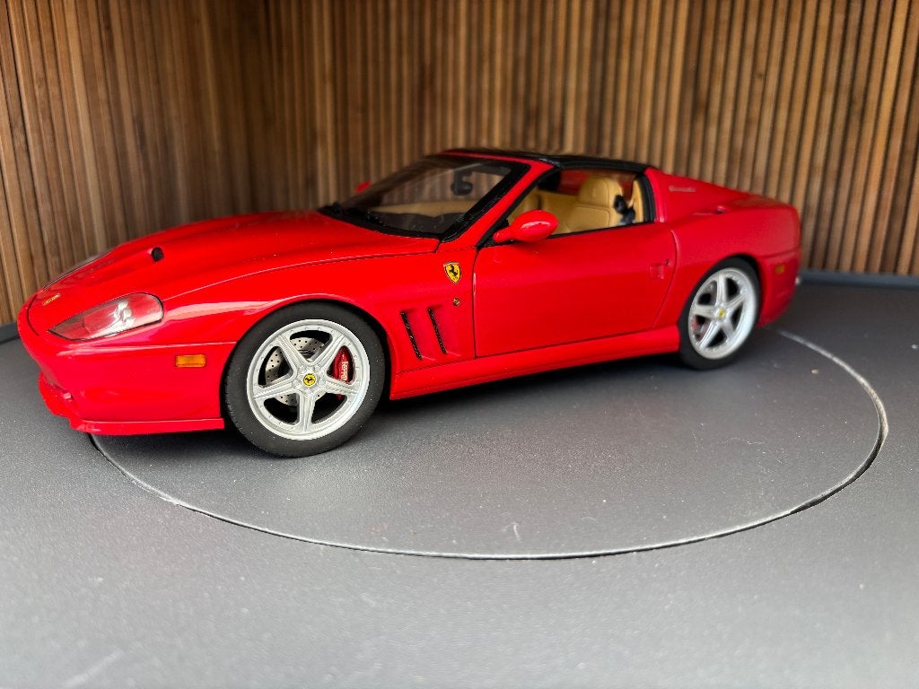 Ferrari Superamerica 1:18 Hot Wheels Elite (Zie tekst!!) MJ, Ophalen of Verzenden, Gebruikt, Auto, Hot Wheels