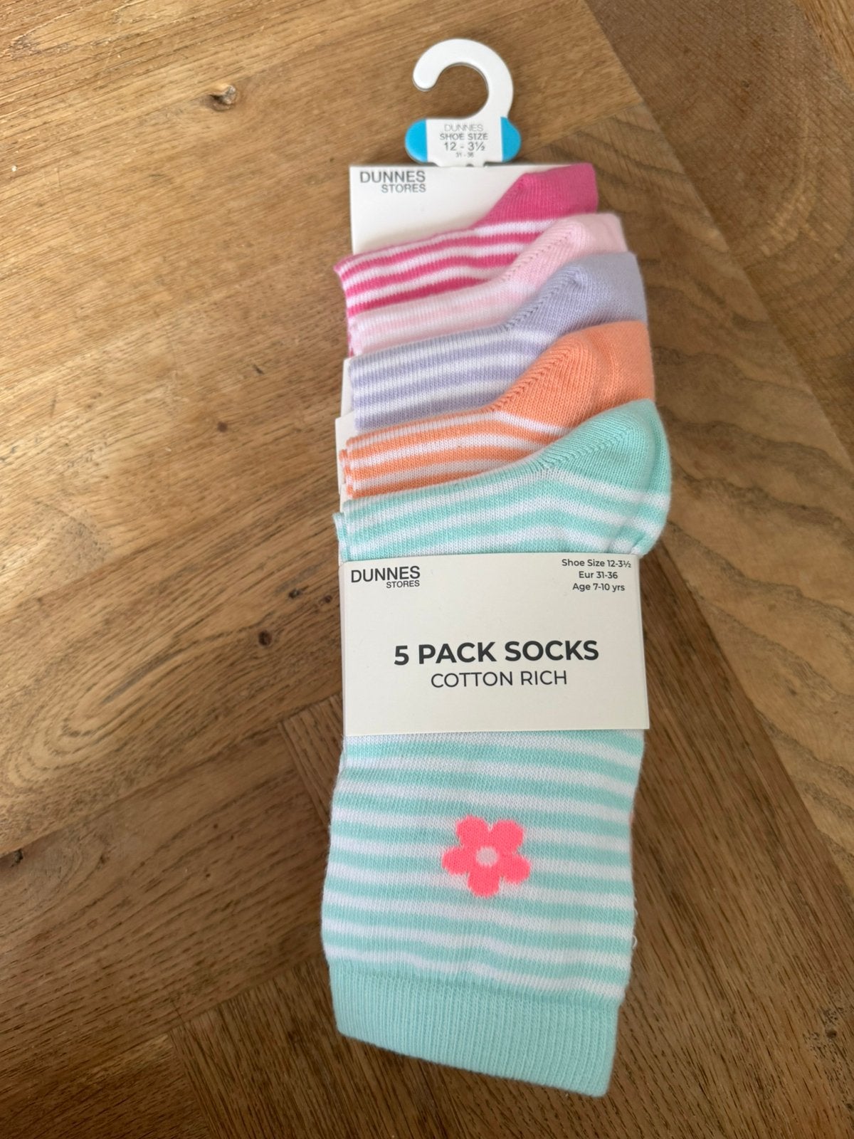 5 pack socks, Ophalen of Verzenden, Zo goed als nieuw, Meisje, Sokken