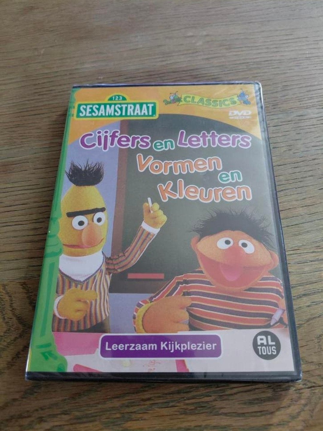 Sesamstraat Cijfers en Letters. Vormen en kleuren In plastic, Alle leeftijden, Ophalen of Verzenden, Nieuw in verpakking, Poppen