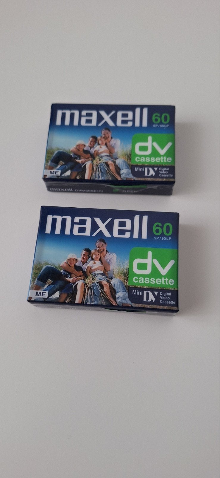 Maxell Mini DV Cassettes 60 min (2 stuks), Audio, Tv en Foto, Videospelers, Ophalen of Verzenden, Nieuw, Overige typen