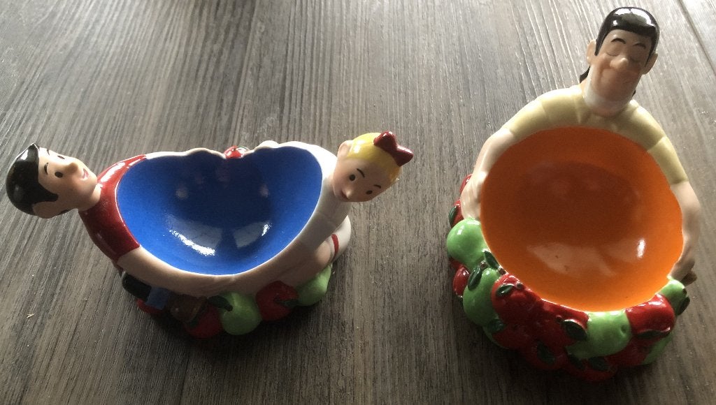 SUSKE EN WISKE - 2 HOUDERS VOOR GLAZEN - PARASTONE, Ophalen of Verzenden, Suske en Wiske, Nieuw, Gebruiksvoorwerp