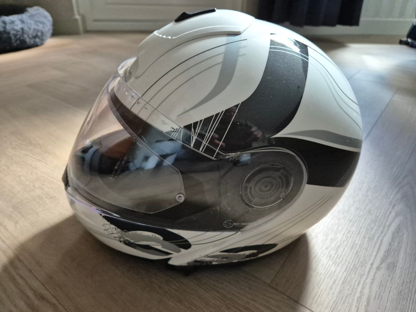 te koop schuberth motorhelm, Overige merken, Systeemhelm, Ophalen of Verzenden, S