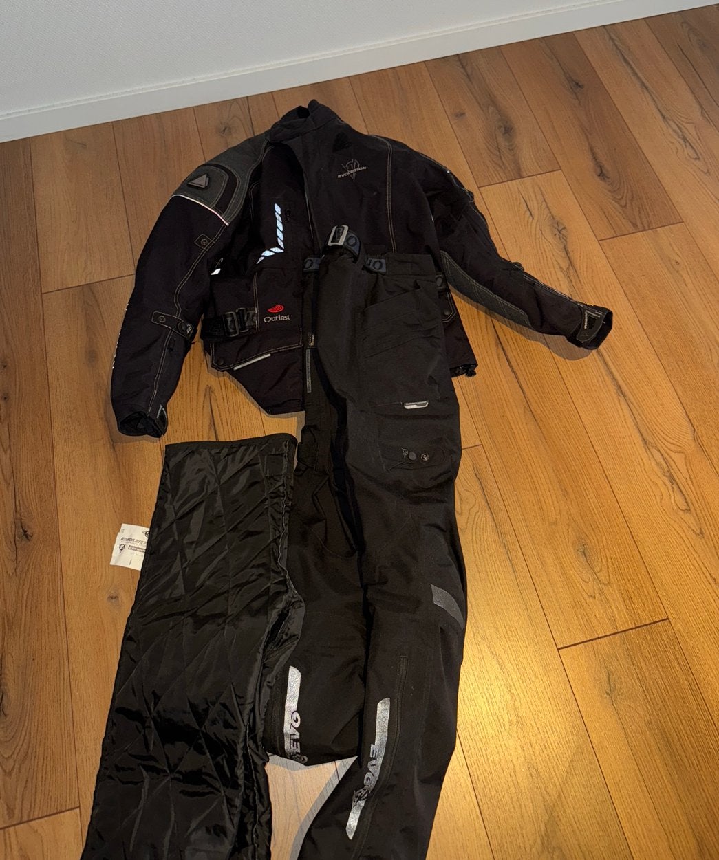 Motorpak (jas en broek) maat M met handschoenen, Ophalen, Tweedehands, Heren, Combipak