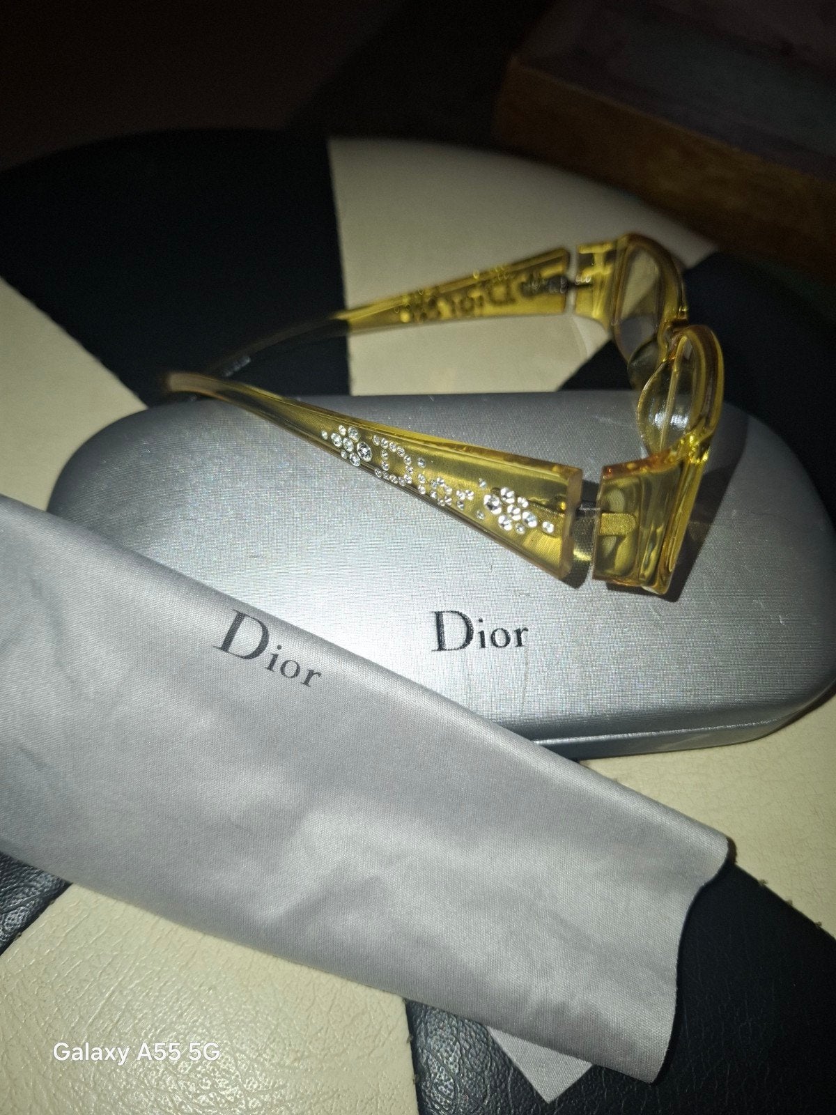 Originele brilmontuur  Dior vintage limited, Sieraden, Tassen en Uiterlijk, Zonnebrillen en Brillen | Dames, Verzenden, Zwart