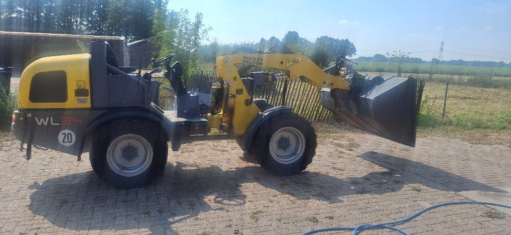 Wacker neuson wl 34 loader, Ophalen, Wiellader of Shovel