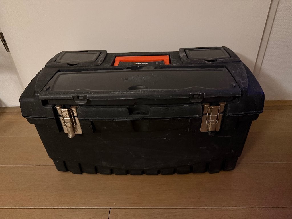 Black en Decker gereedschapskoffer, Ophalen of Verzenden, Gebruikt