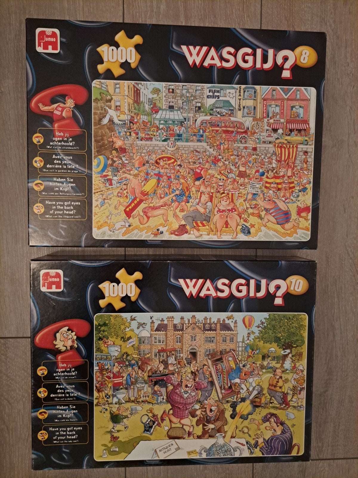 Wasgij legpuzzels, Ophalen of Verzenden, 500 t/m 1500 stukjes, Zo goed als nieuw, Legpuzzel