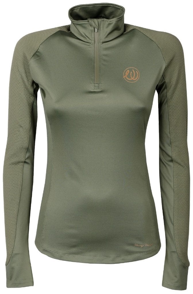 Harry's Horse Shirt Rena Olivine, maat L en XL, L, Dressuur, Nieuw, Ophalen of Verzenden