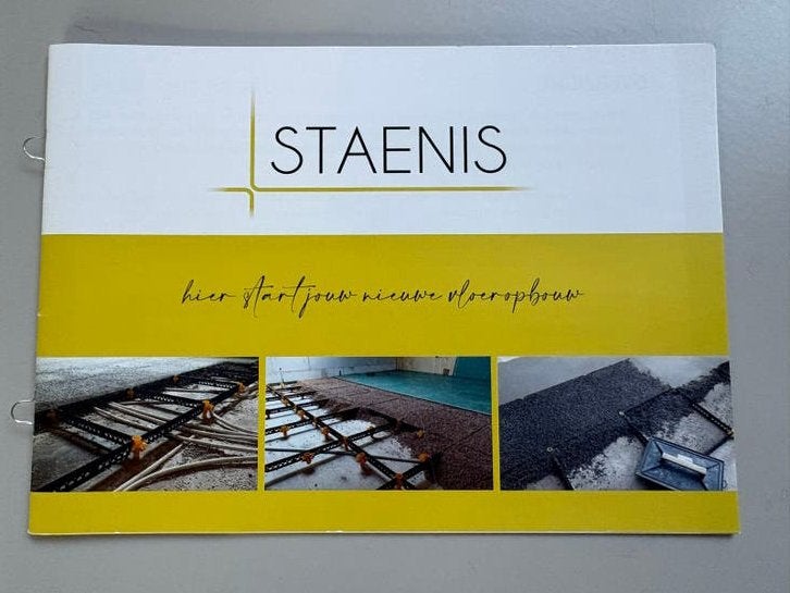 Staenis modulair rooster vloeropbouw enkele delen, Doe-het-zelf en Verbouw, Ophalen of Verzenden, Nieuw