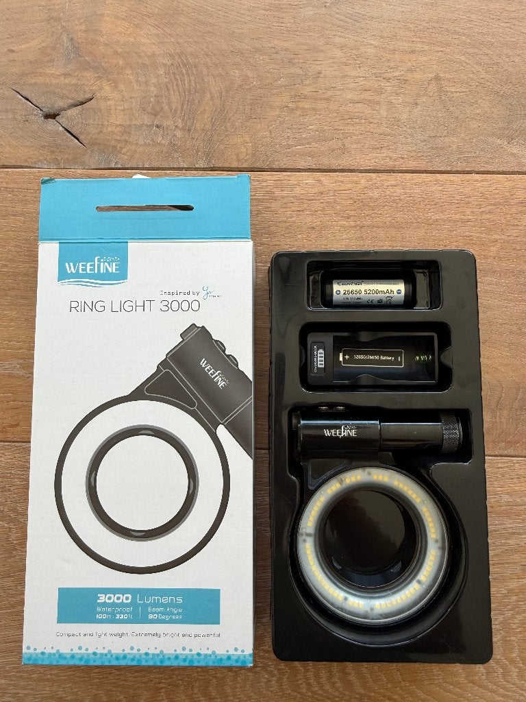 Ring light 3000, Ophalen of Verzenden, Overige merken, Inclusief oplader, 10 t/m 40 meter