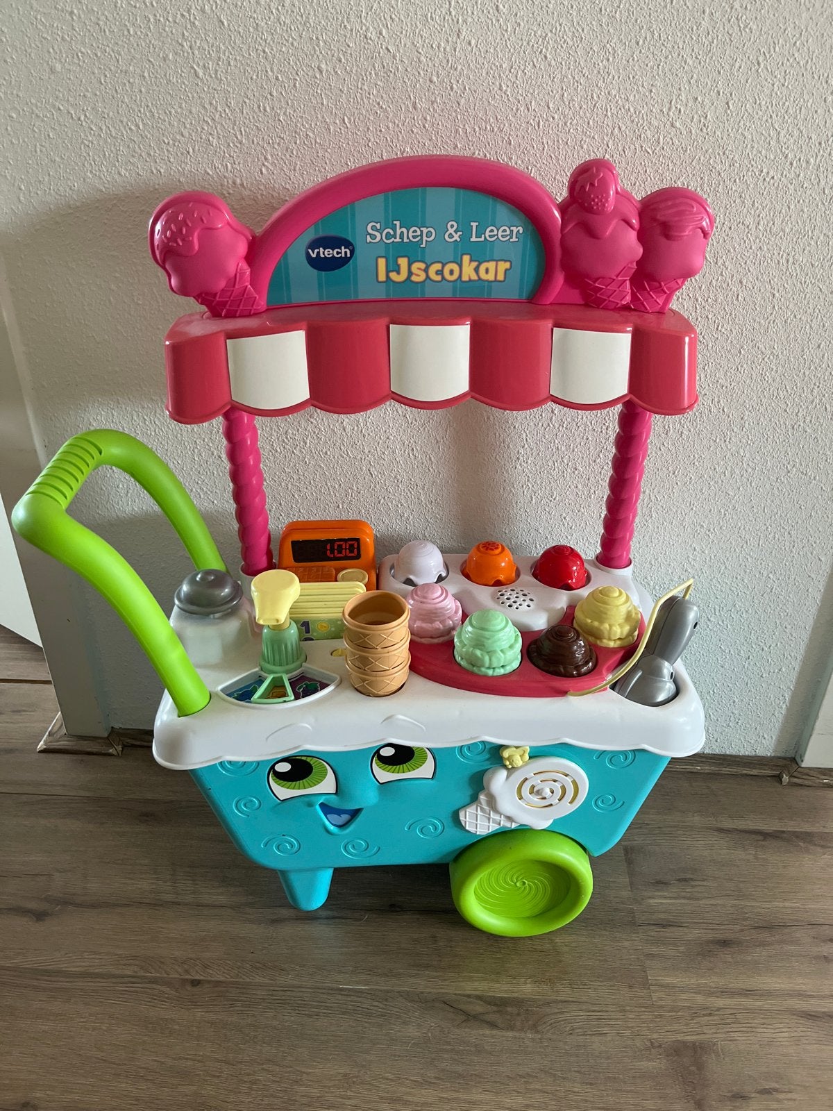 VTech Schep & Leer IJscokar - Batterijen vervangen, Ophalen, Gebruikt, Jongen of Meisje