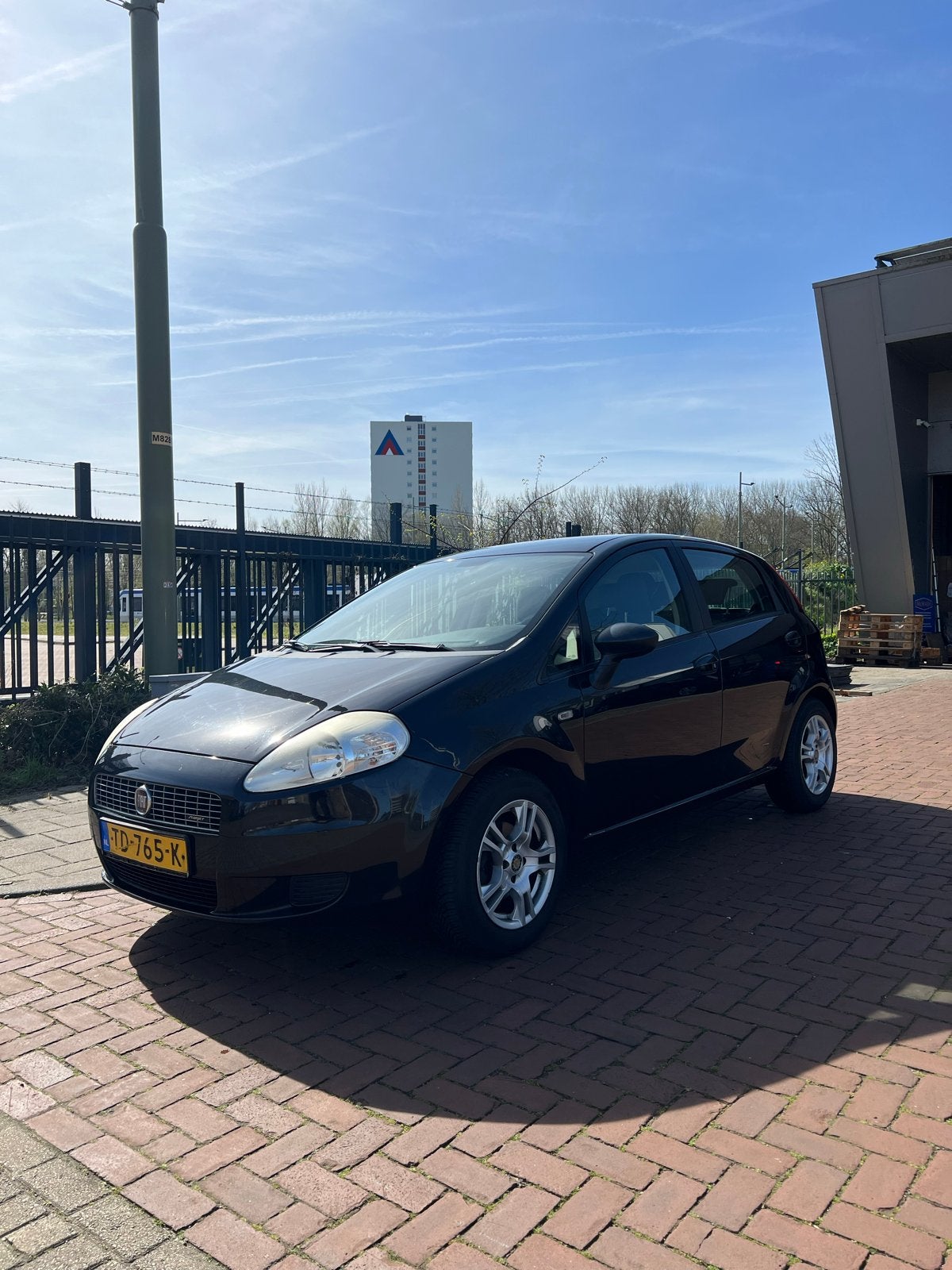 Fiat Punto 1.4 16V 5DR 2008 | APK | 149.000 KM | RIJDT TOP, Auto's, Voorwielaandrijving, 40 €/maand, 400 kg, Zwart