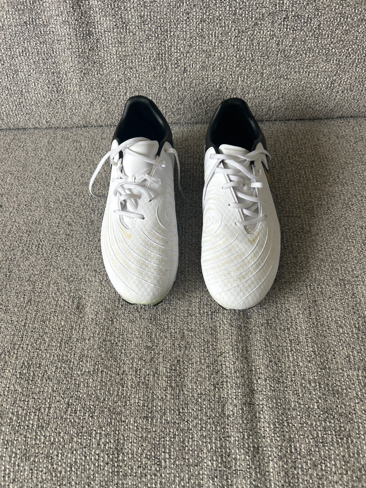 Nike Phantom GT voetbalschoenen - Wit/Zwart/Goud, Ophalen of Verzenden, Nieuw, Schoenen
