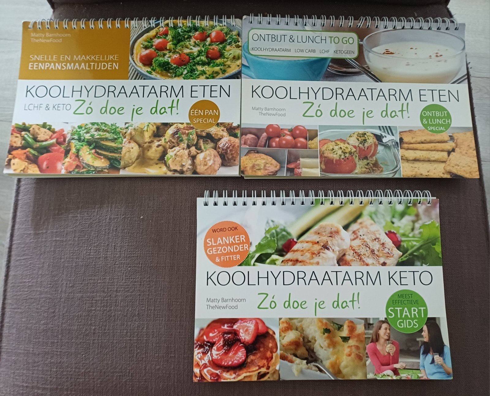 New Food - Matty Barnhoorn 3 x., Boeken, Ophalen of Verzenden
