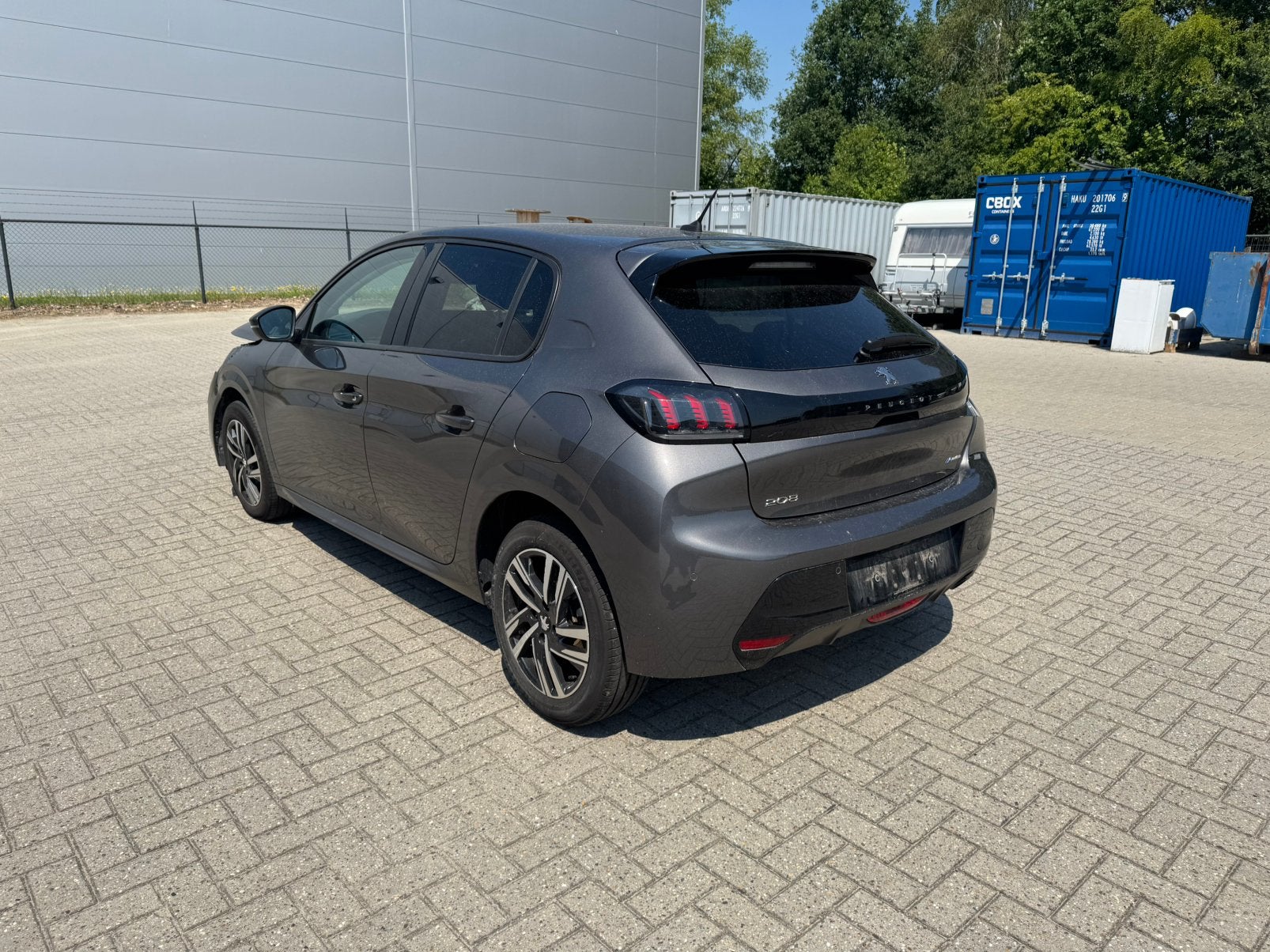 Peugeot 208 2023 1.2 puretech volle auto!, Auto diversen, Ophalen, Handgeschakeld, Zilver of Grijs, Benzine