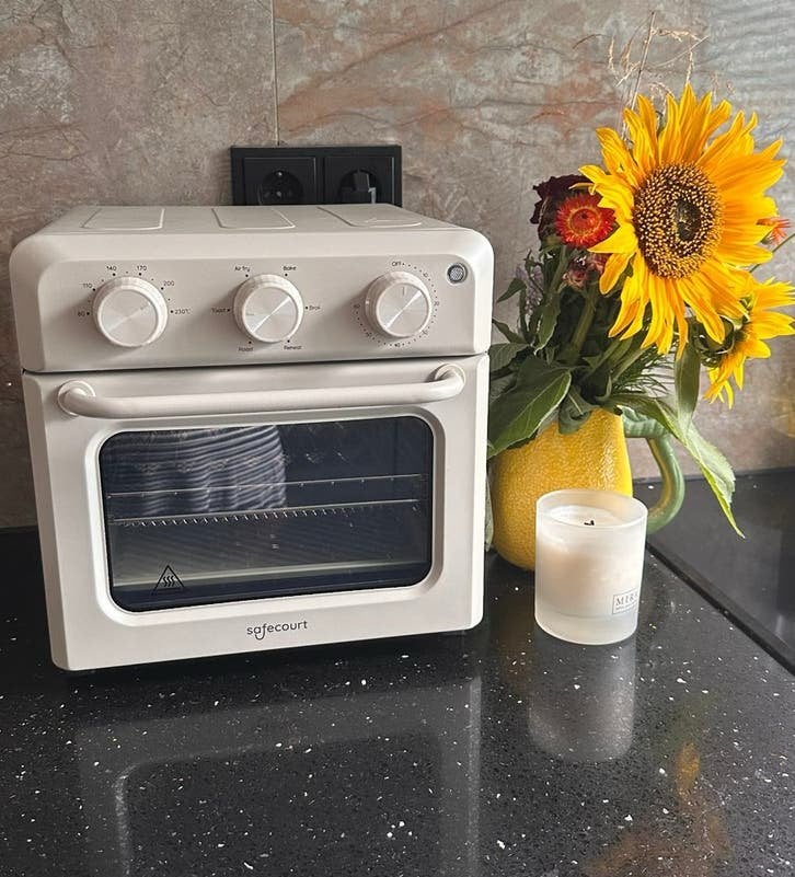 Safecourt PowerOven 6-in-1 Airfryer Oven Beige | NIEUW, Ophalen, Zo goed als nieuw