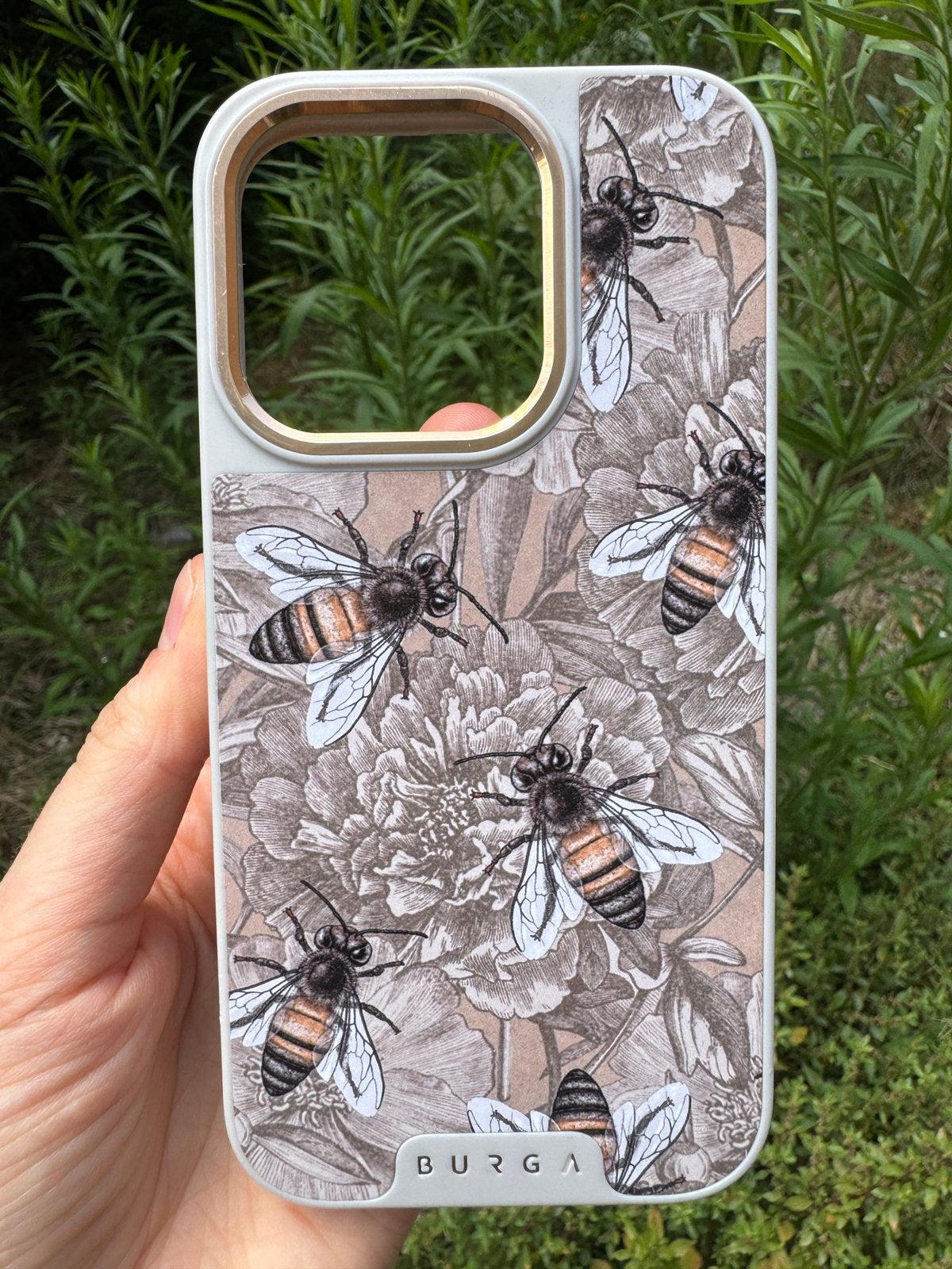 Burga Honeybee iPhone 15 pro hoesje Elite Light (Magsafe), Rondom bescherming, Nieuw, Ophalen of Verzenden, Meerkleurig