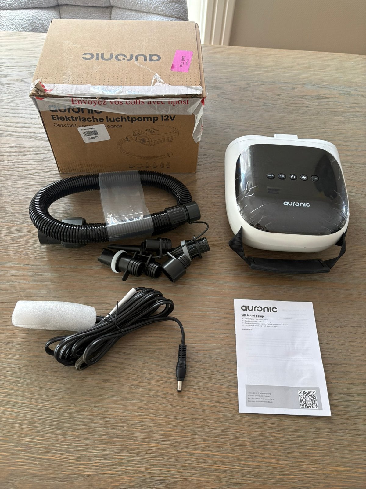 Auronic Elektrische SUP Pomp 12V, !, !, Ophalen of Verzenden, Zo goed als nieuw
