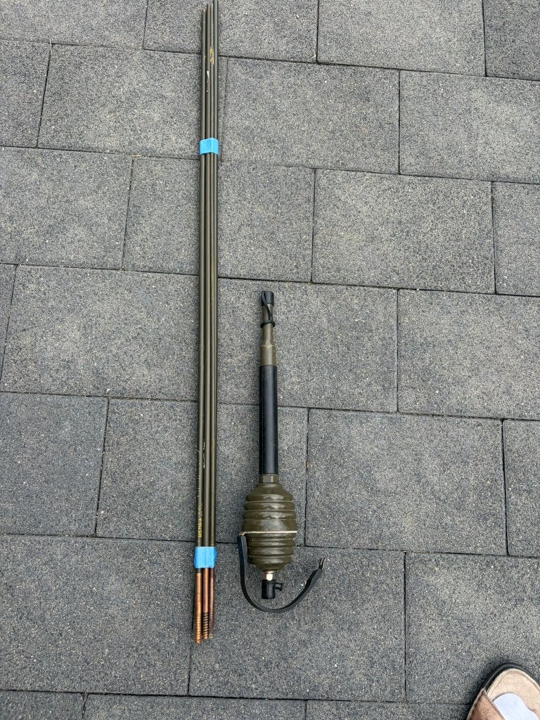 Voertuig antenne set MP-65 kunststof met set antenne delen, Ophalen, Landmacht, Nederland, Overige typen