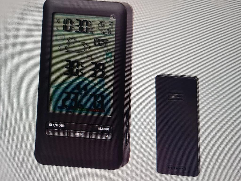 Nor-Tec weerstation draadloos met buitensensor NIEUW in doos, Ophalen of Verzenden, Nieuw, Weerstation